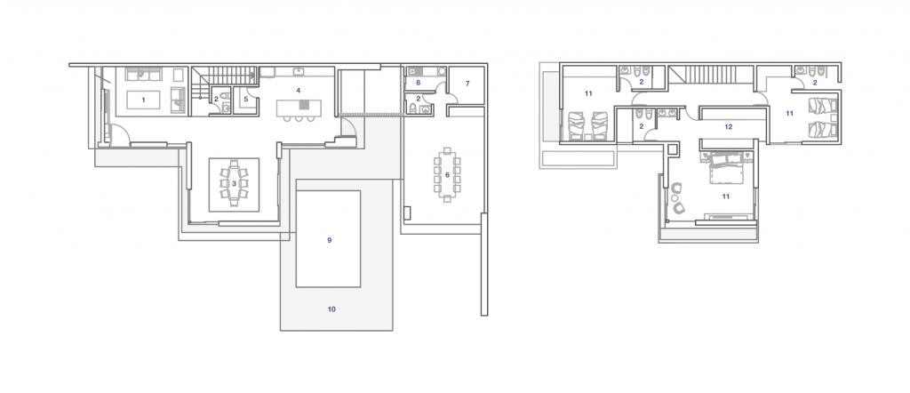 plano casa 86 estandarq arquitectura